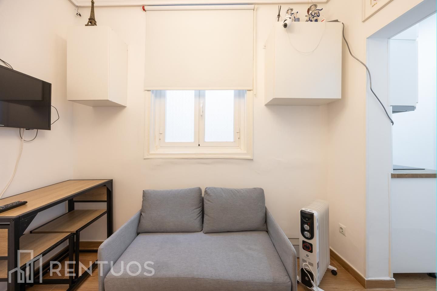 Living room of Flat to rent in  Madrid Capital  with Heating and Furnished