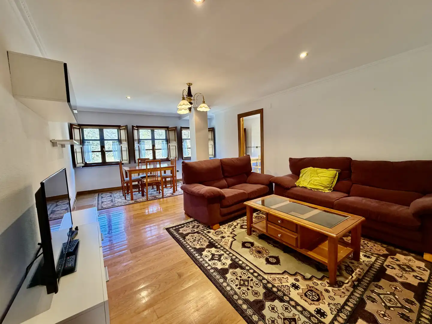 Living room of Flat for sale in San Roque de Riomiera  with Heating, Terrace and Storage room