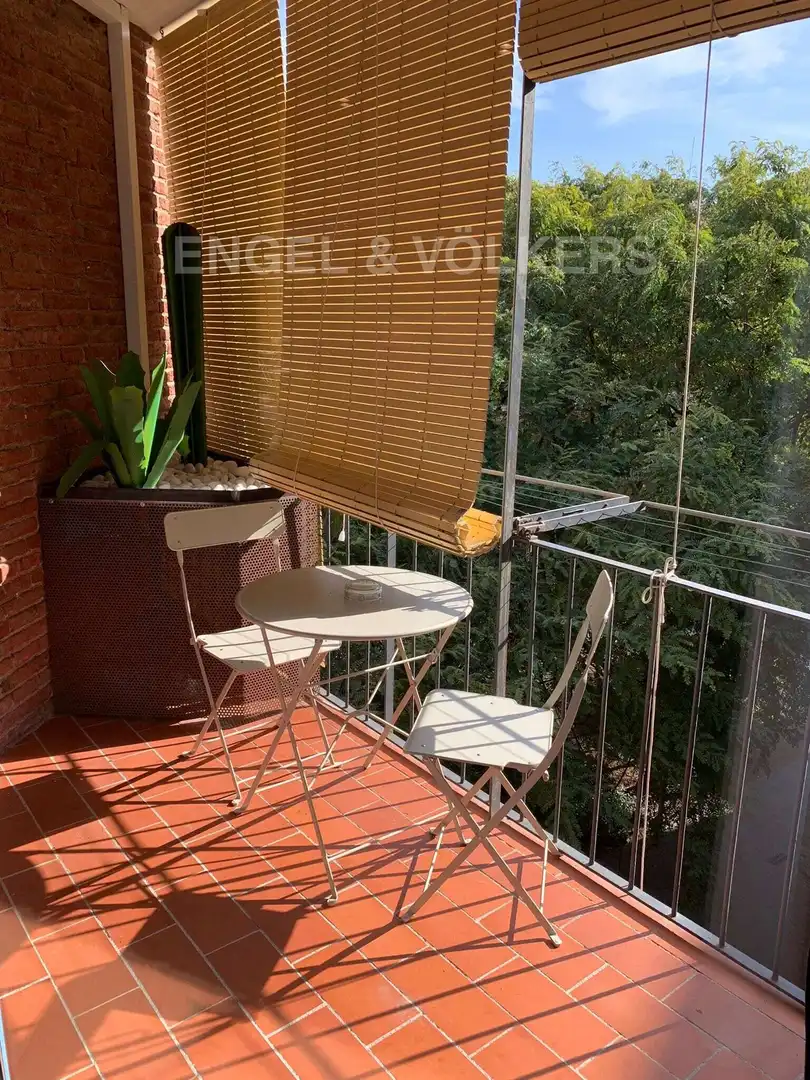 Balcony of Flat for rent in Barcelona  with Heating, Parquet flooring and Terrace