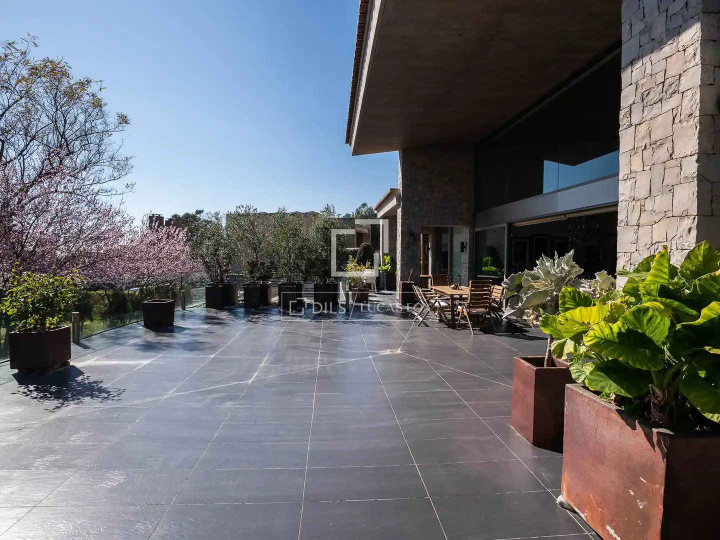 Terraza de Casa o chalet en venta en Sagunto / Sagunt con Aire acondicionado, Calefacción y Jardín privado