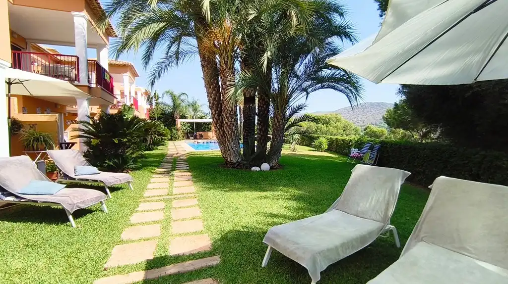 Jardín de Apartamento en venta en Dénia con Aire acondicionado, Terraza y Trastero
