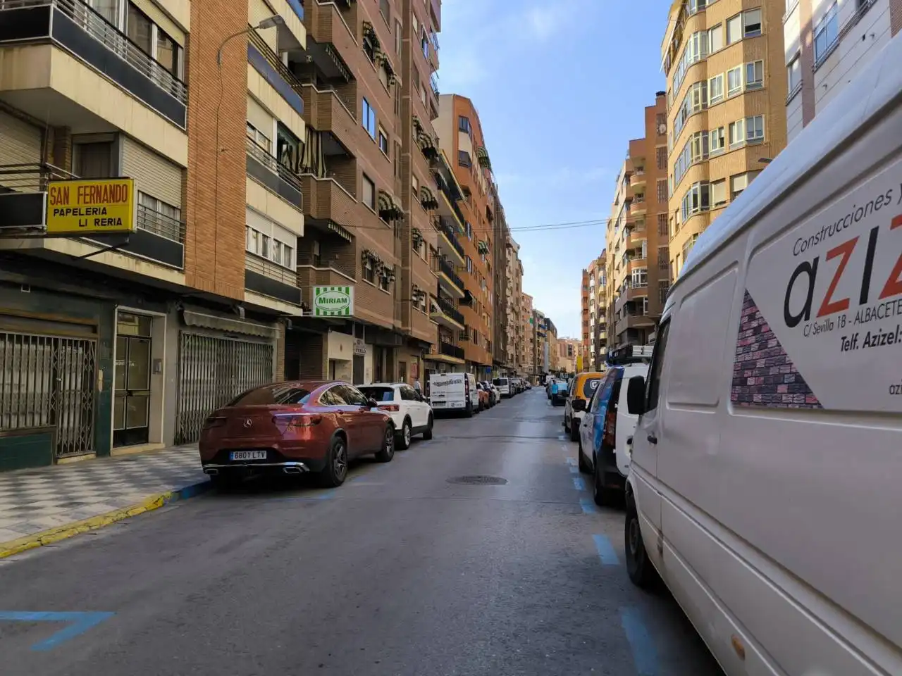 Vista exterior de Pis en venda en Albacete amb Balcó
