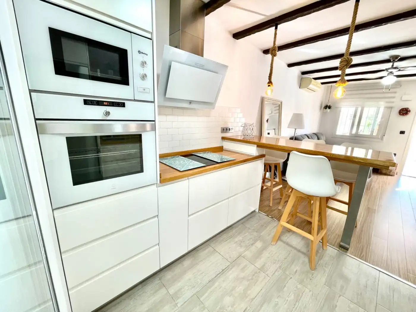 Kitchen of Houses for rent in San Fulgencio  with Air Conditioner, Heating and Private garden