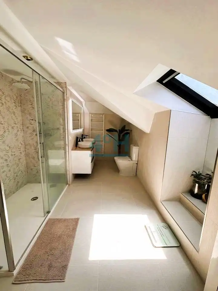 Bathroom of Houses for sale in Taboadela  with Heating, Private garden and Terrace