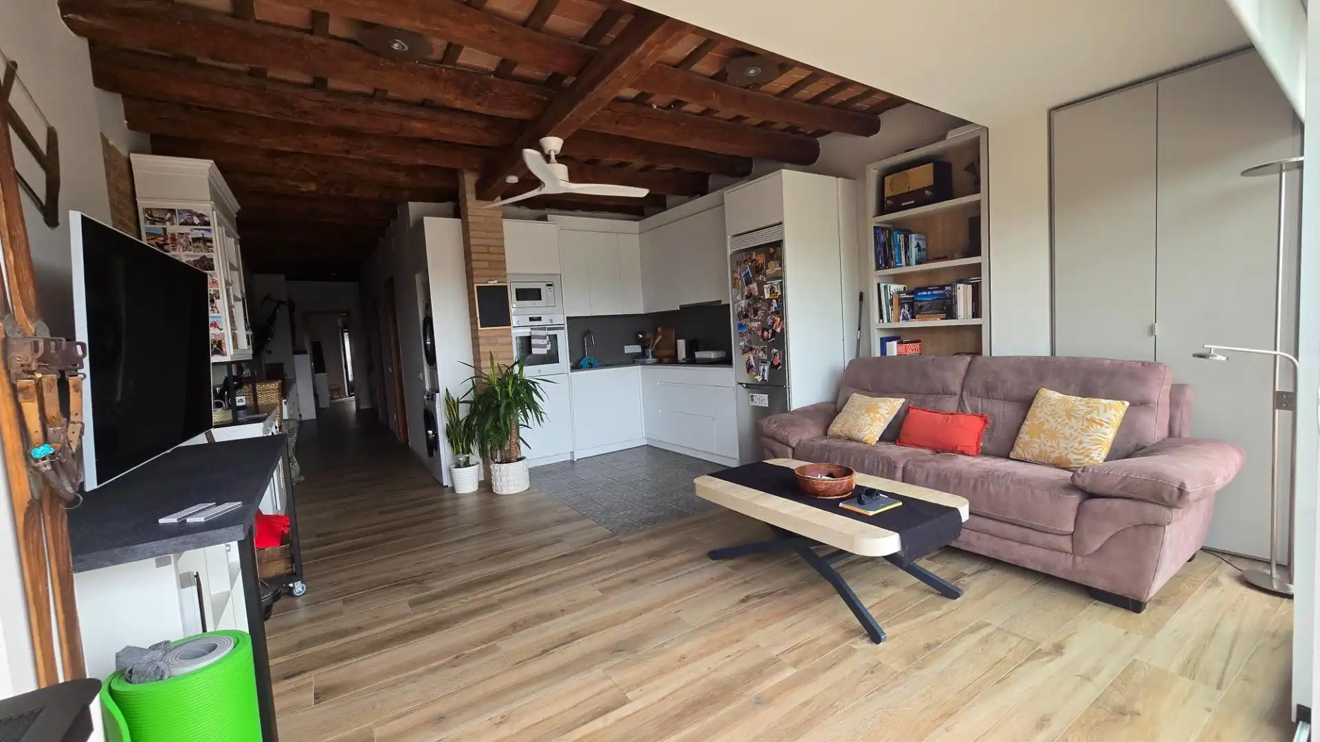 Sala de estar de Piso en venta en Moià con Calefacción, Terraza y Balcón