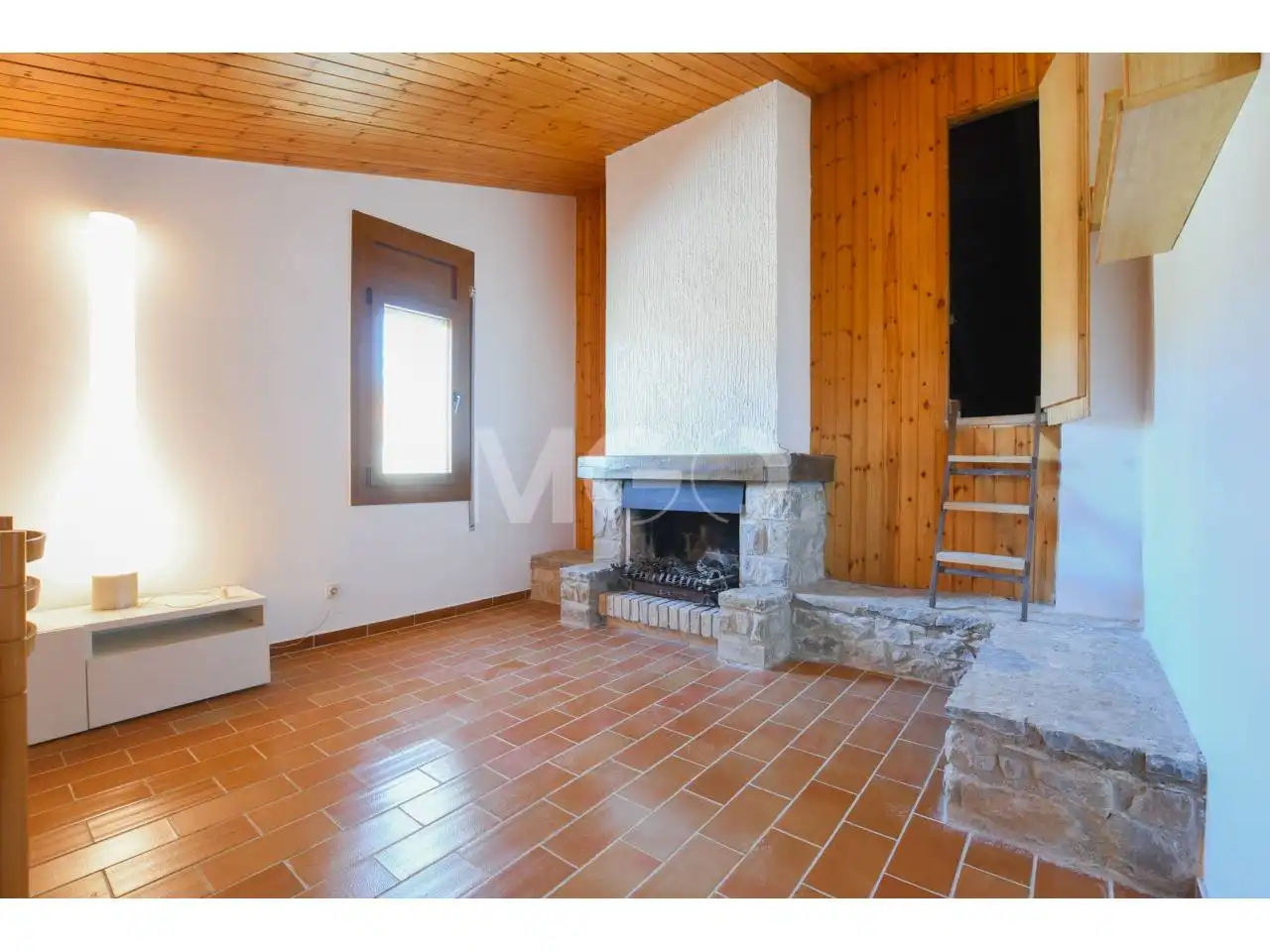 Sala d'estar de Casa o xalet en venda en Sant Boi de Lluçanès amb Jardí privat