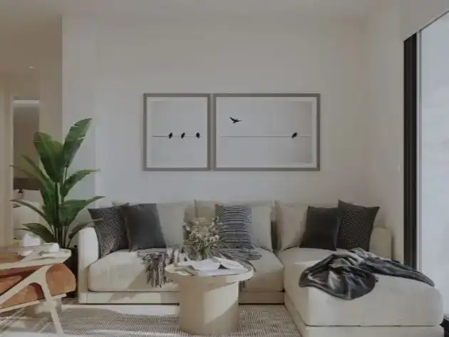 Sala de estar de Ático en venta en Vigo 