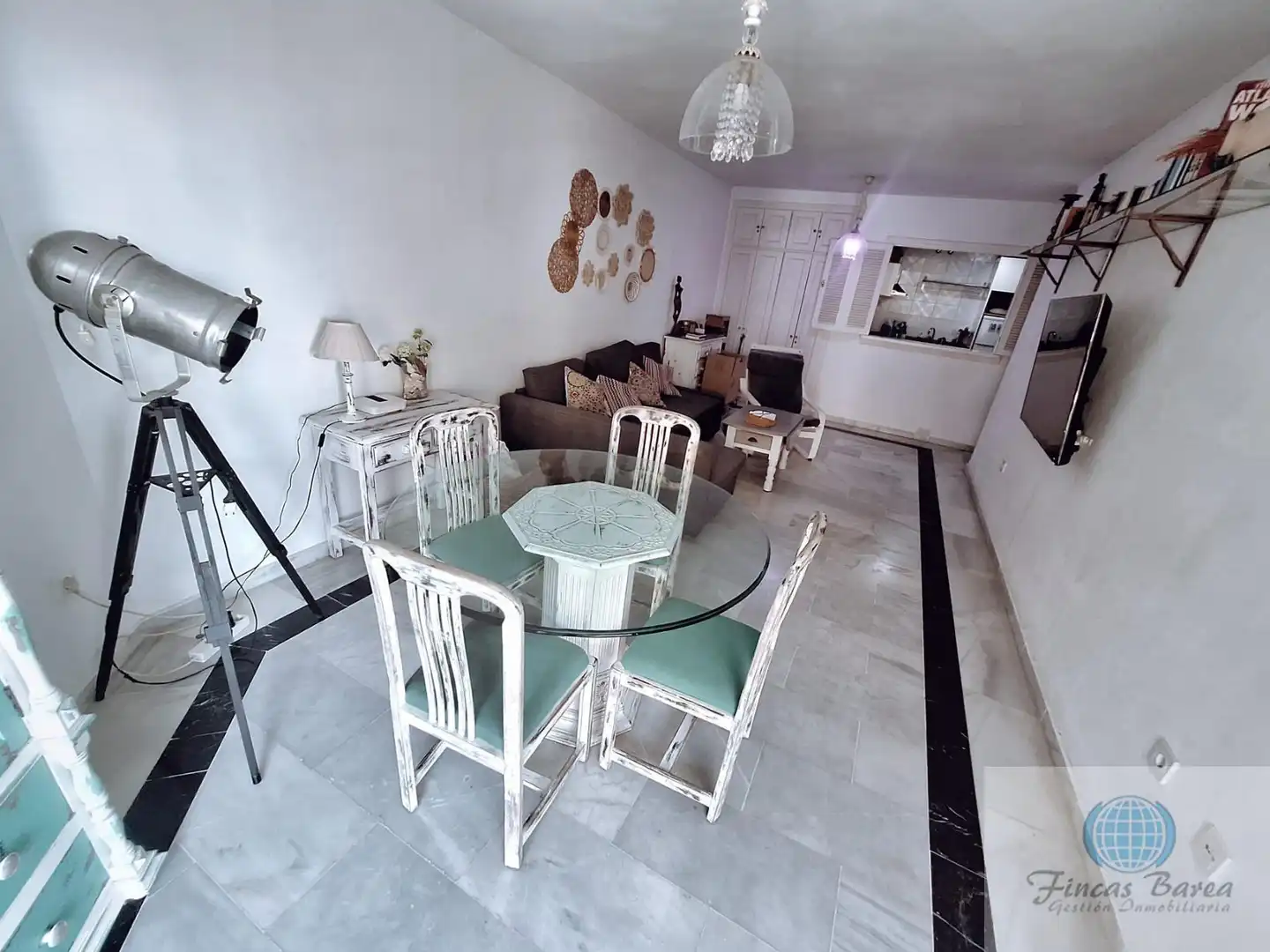 Esszimmer von Wohnung zum Verkauf in Fuengirola mit Klimaanlage und Terrasse