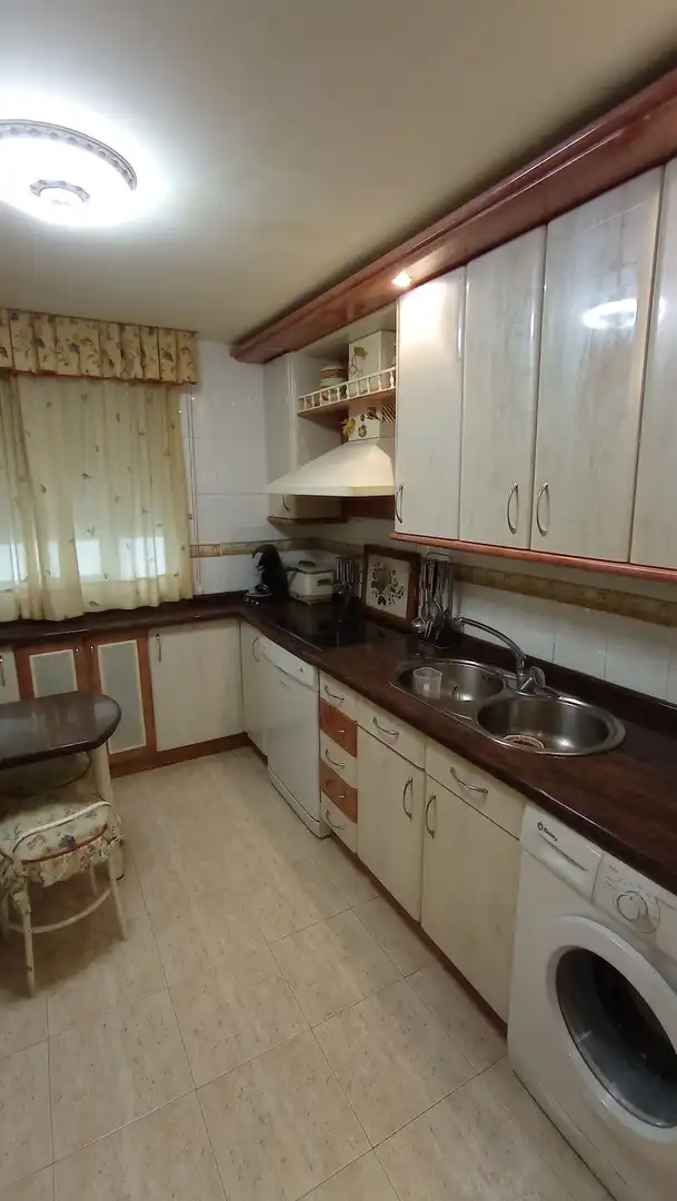 Kitchen of Flat for rent in Salamanca  with Heating, Parquet flooring and Furnished