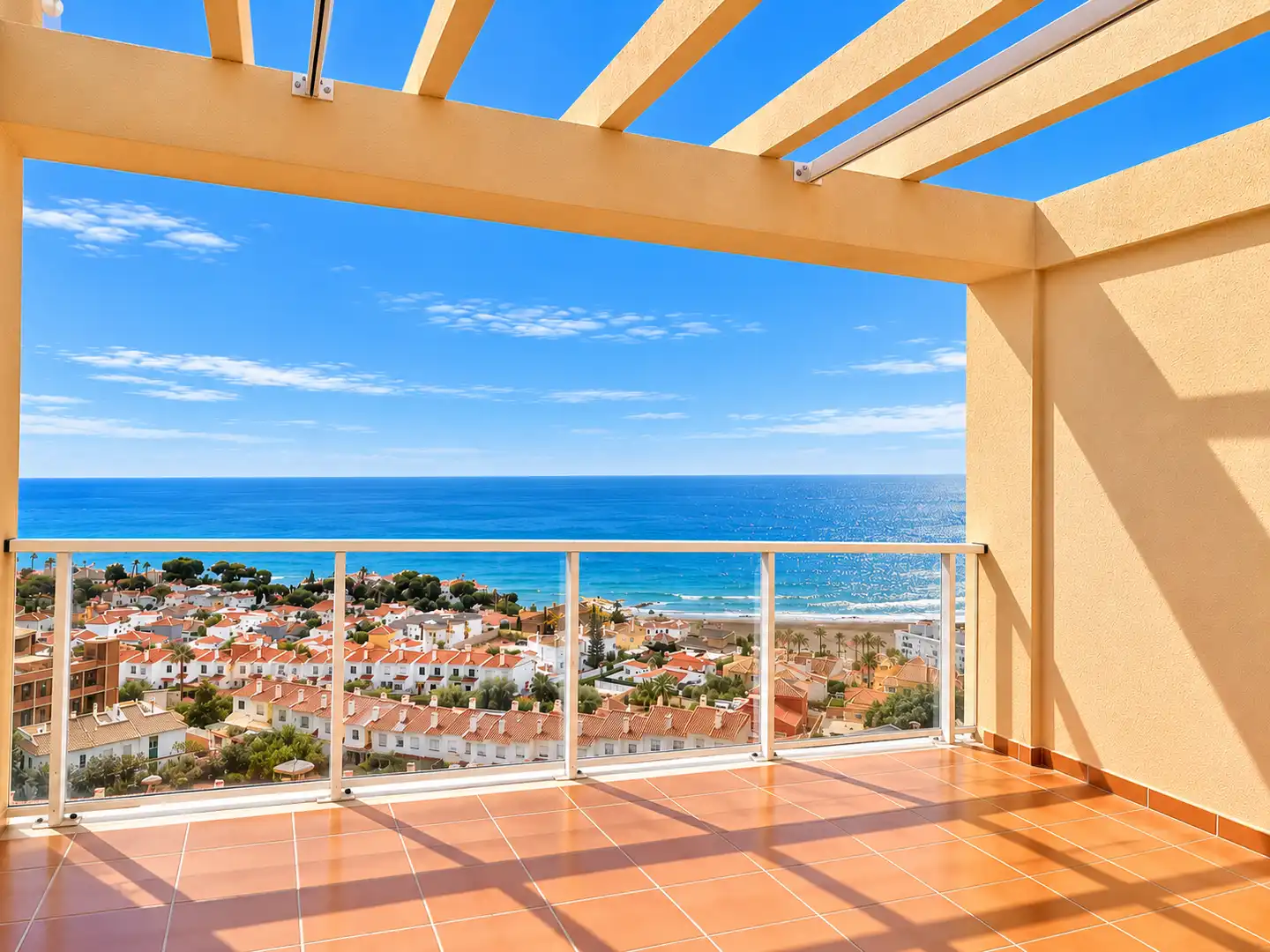 Terraza de Ático en venta en La Cala del Moral
