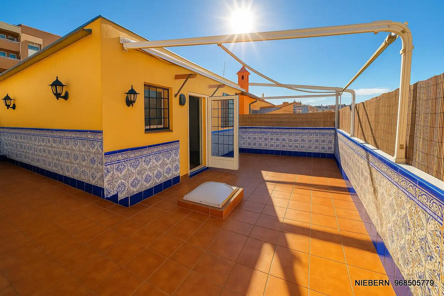 Terraza de Casa o chalet en venta en Cartagena con Aire acondicionado, Calefacción y Jardín privado