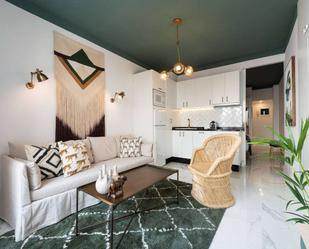 Sala d'estar de Apartament per a compartir en Las Palmas de Gran Canaria amb Terrassa