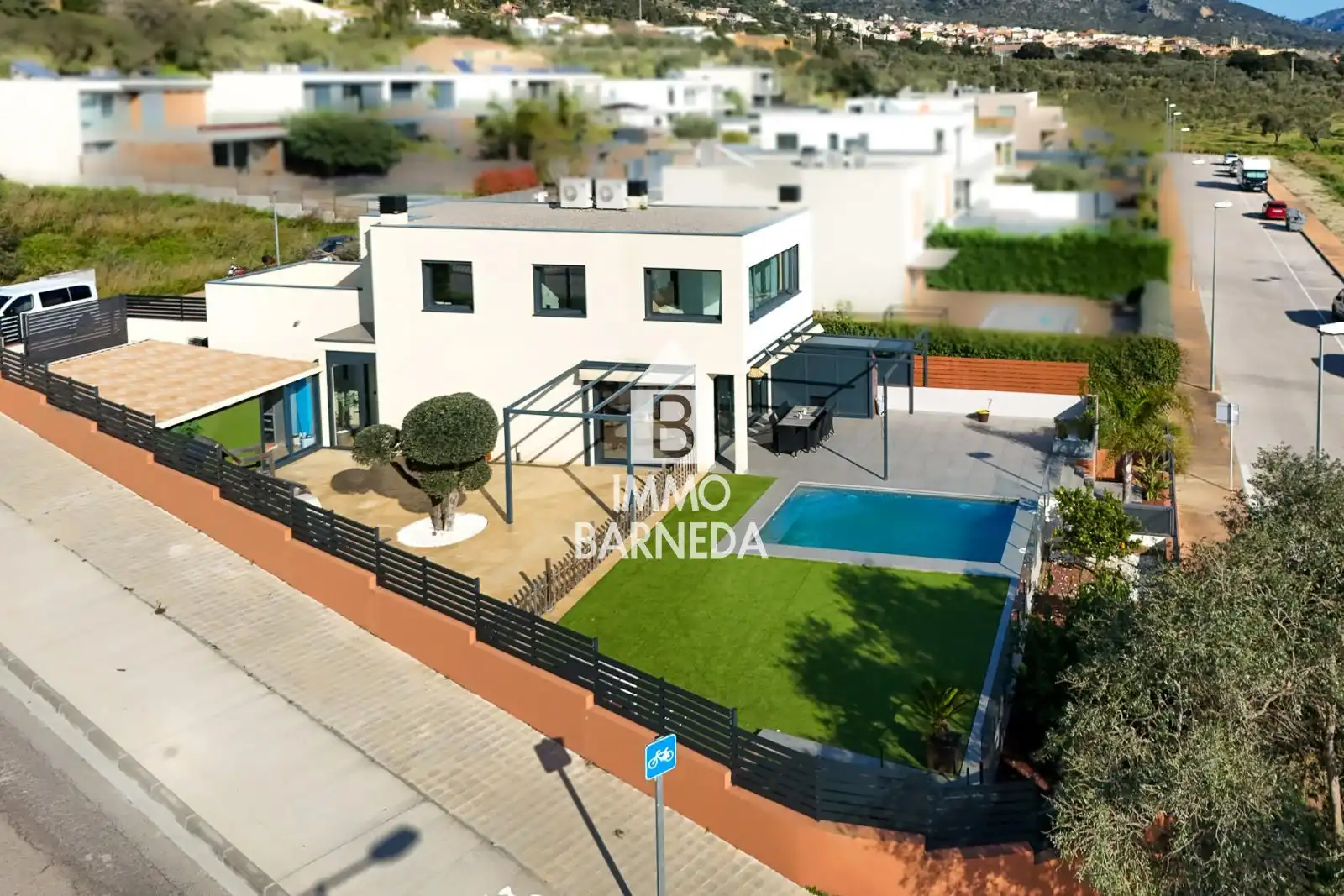 Vista exterior de Casa o chalet en venta en Palau-saverdera con Aire acondicionado, Calefacción y Jardín privado
