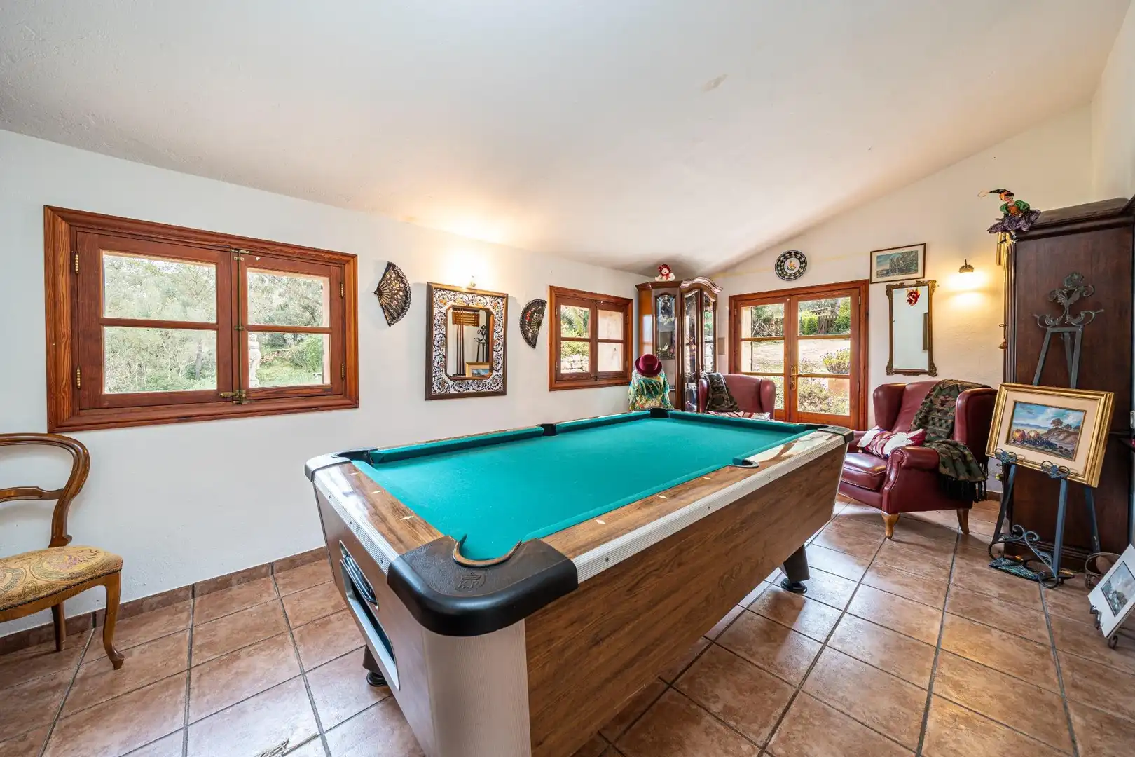 Piscina de Finca rústica en venta en Algaida con Aire acondicionado, Calefacción y Jardín privado
