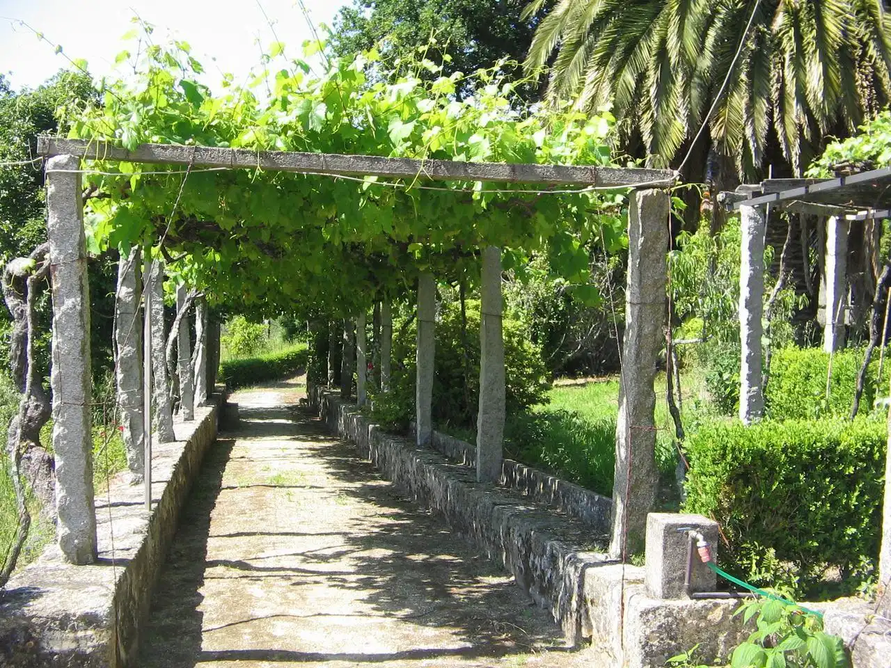Jardí de Casa o xalet en venda en Vigo  amb Calefacció, Jardí privat i Terrassa