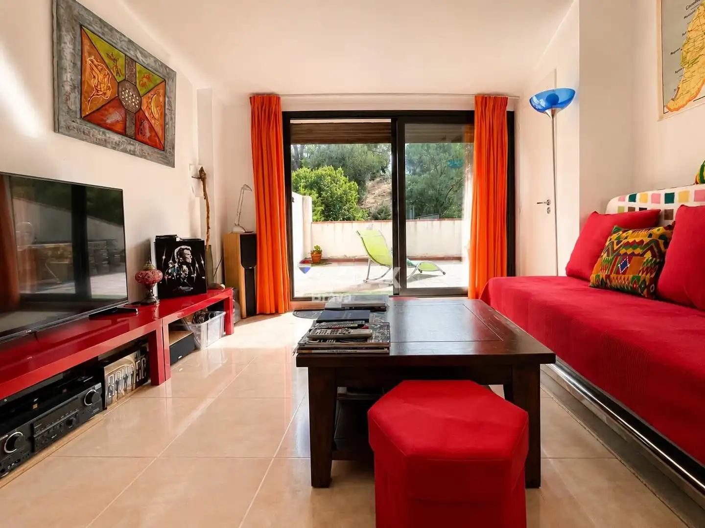 Sala de estar de Ático en venta en Vilajuïga con Aire acondicionado, Calefacción y Terraza