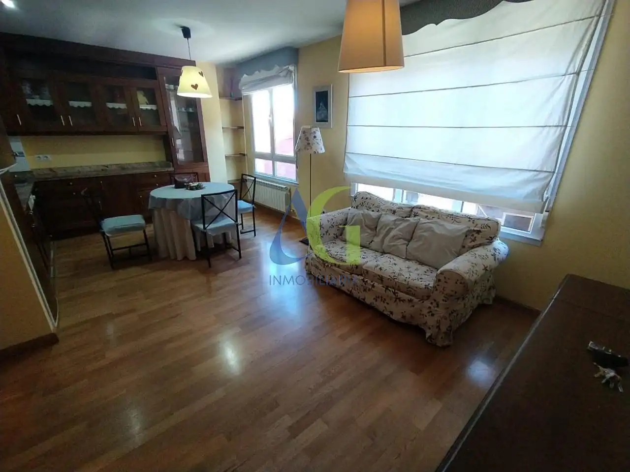 Living room of Apartments for rent in Villaquilambre  with Heating, Parquet flooring and Terrace