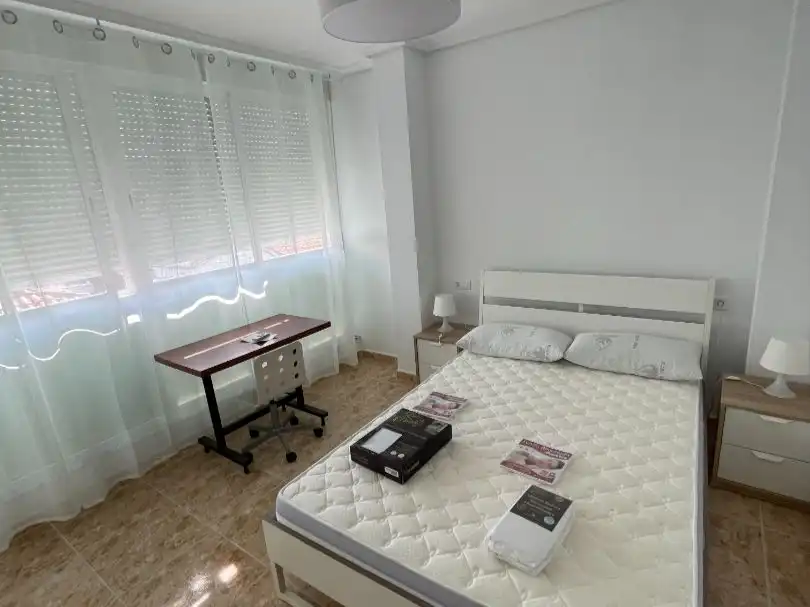 Bedroom of Flat for rent in Cáceres  with Heating, Storage room and Furnished