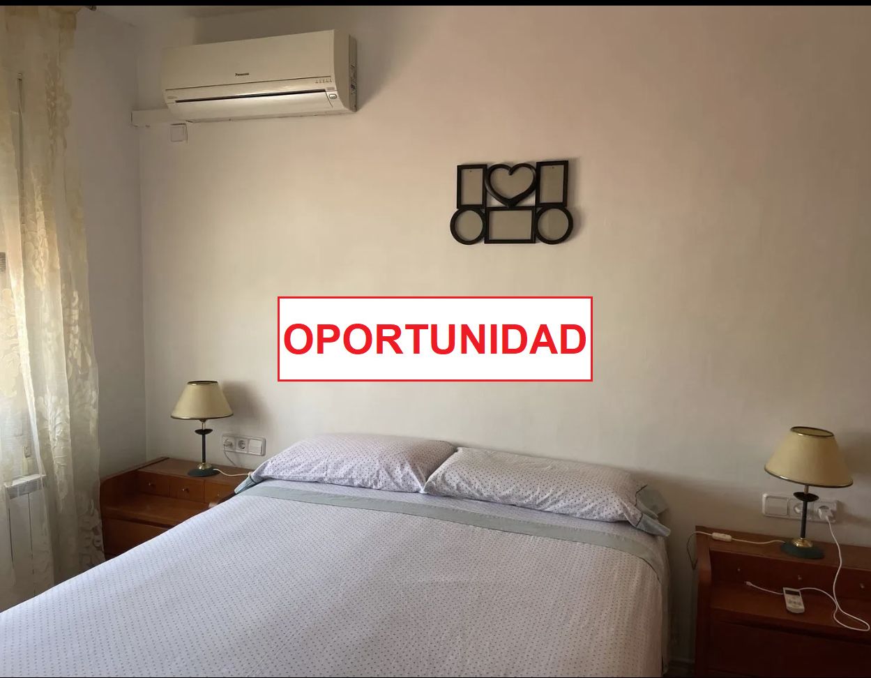 Bedroom of Flat for rent in Ciudad Real Capital  with Air Conditioner, Heating and Furnished