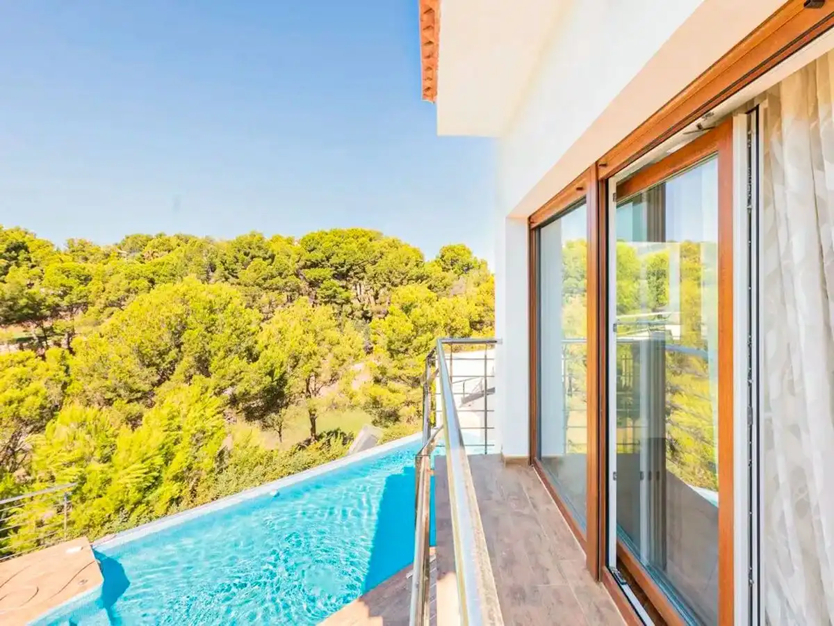 Piscina de Casa o chalet en venta en Altea con Aire acondicionado, Calefacción y Jardín privado