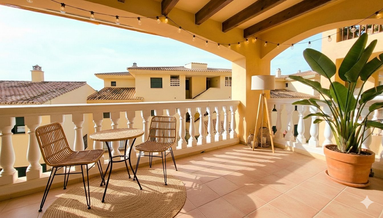 Terrace of Apartment for sale in Benalmádena  with Air Conditioner, Heating and Terrace