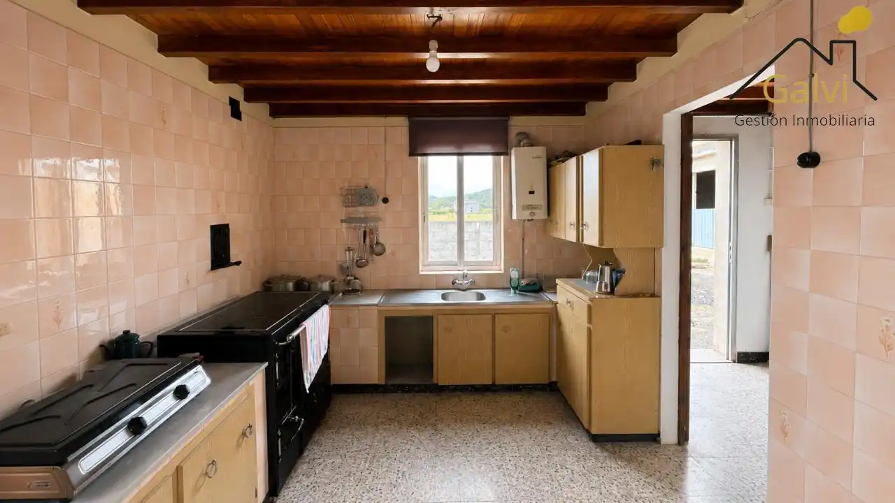 Cuina de Casa o xalet en venda en Ortigueira