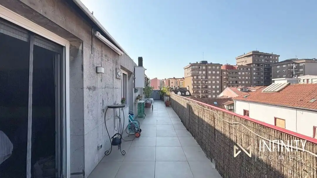 Terrace of Flat for rent in Bilbao   with Heating and Terrace