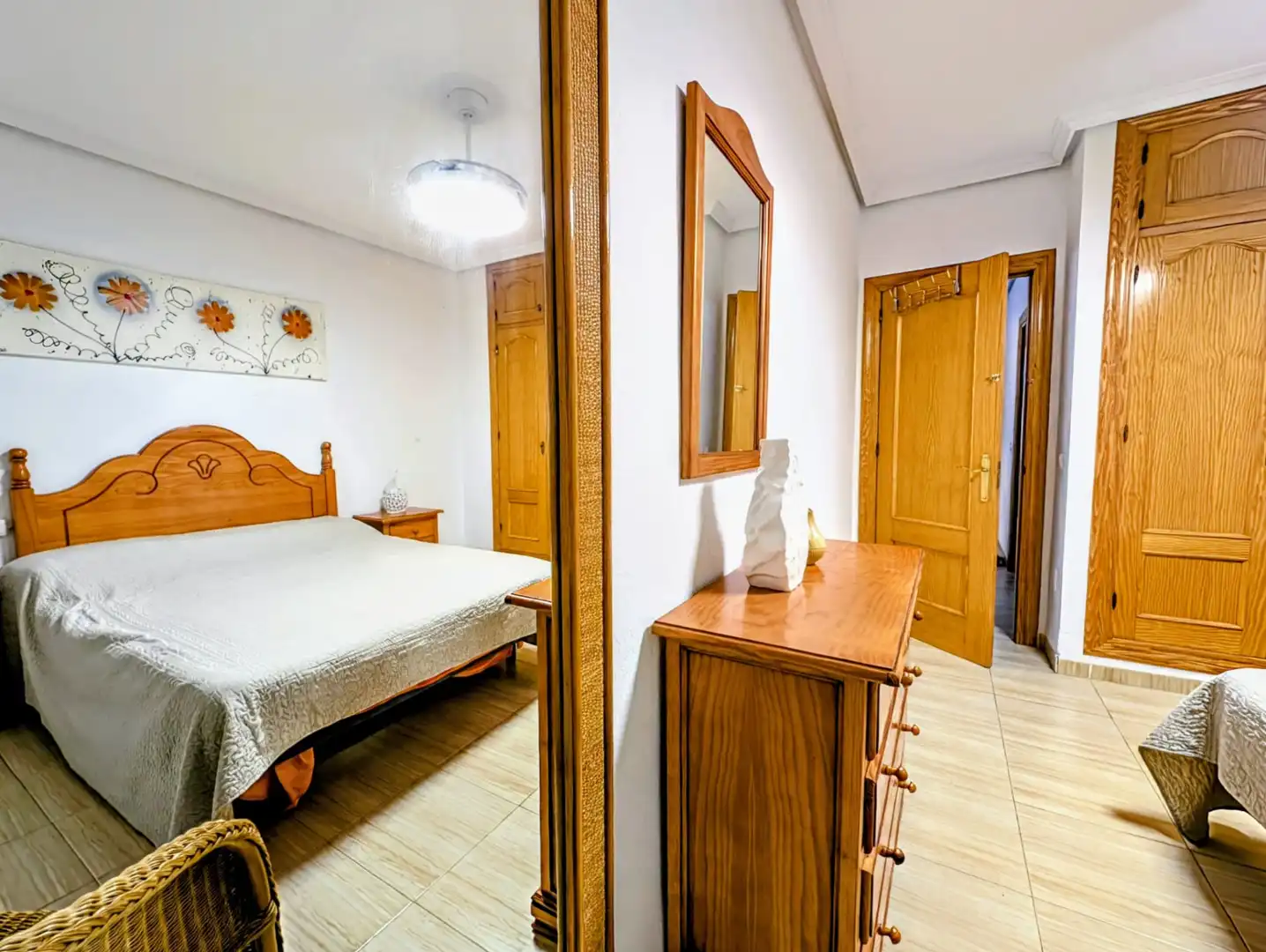 Bedroom of Ground floor for sale in Roquetas de Mar  with Air Conditioner, Heating and Terrace