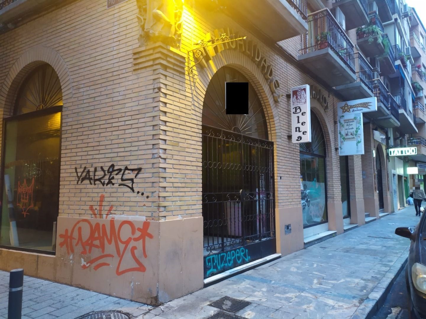 Exterior view of Premises for sale in  Murcia Capital  with Air Conditioner