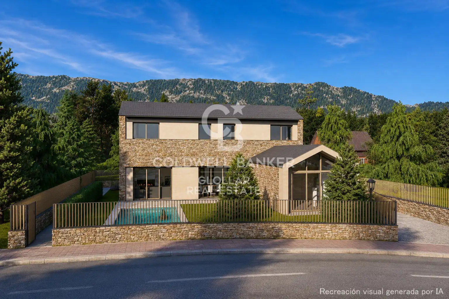 Exterior view of Houses for sale in Urús  with Heating, Private garden and Parquet flooring
