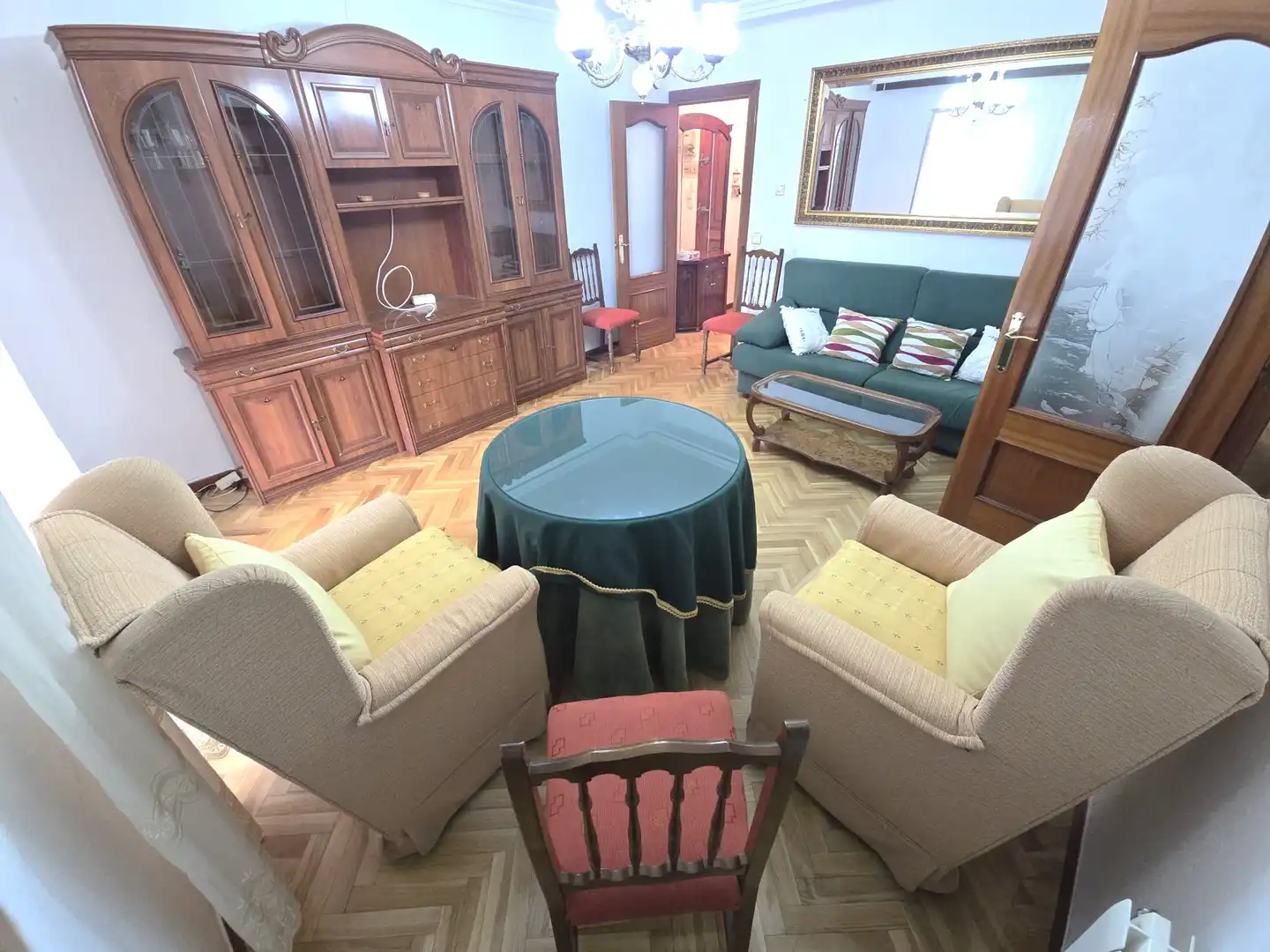Living room of Flat for rent in Cáceres  with Air Conditioner, Heating and Terrace