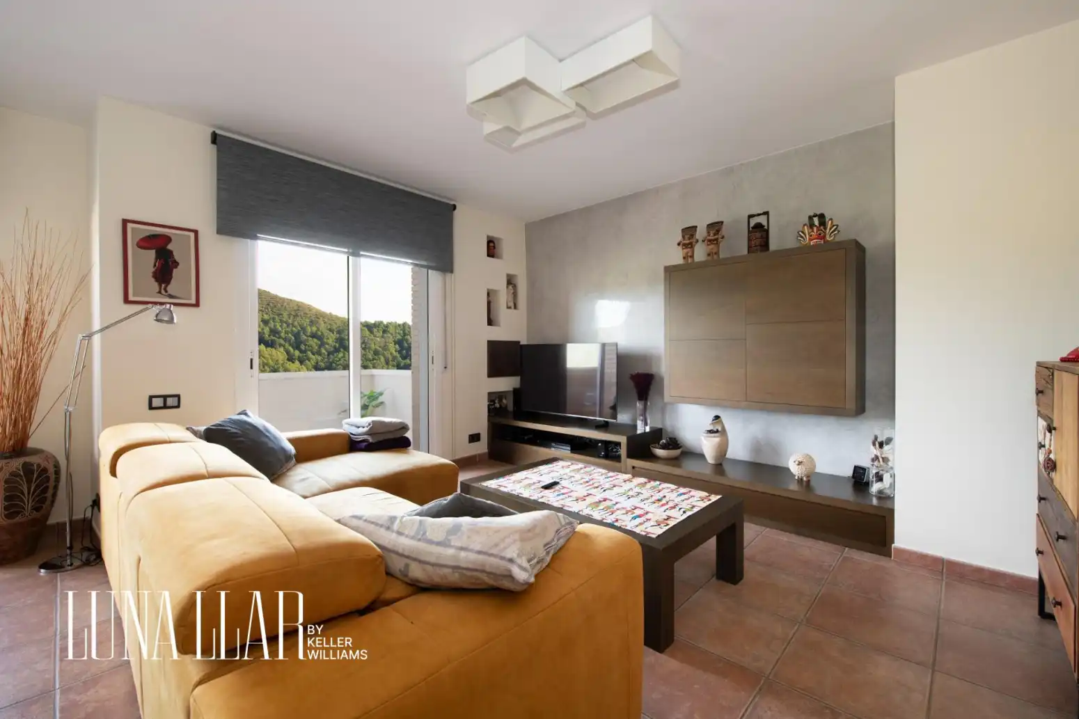 Living room of Detached homes for sale in Sant Climent de Llobregat  with Heating, Parquet flooring and Terrace