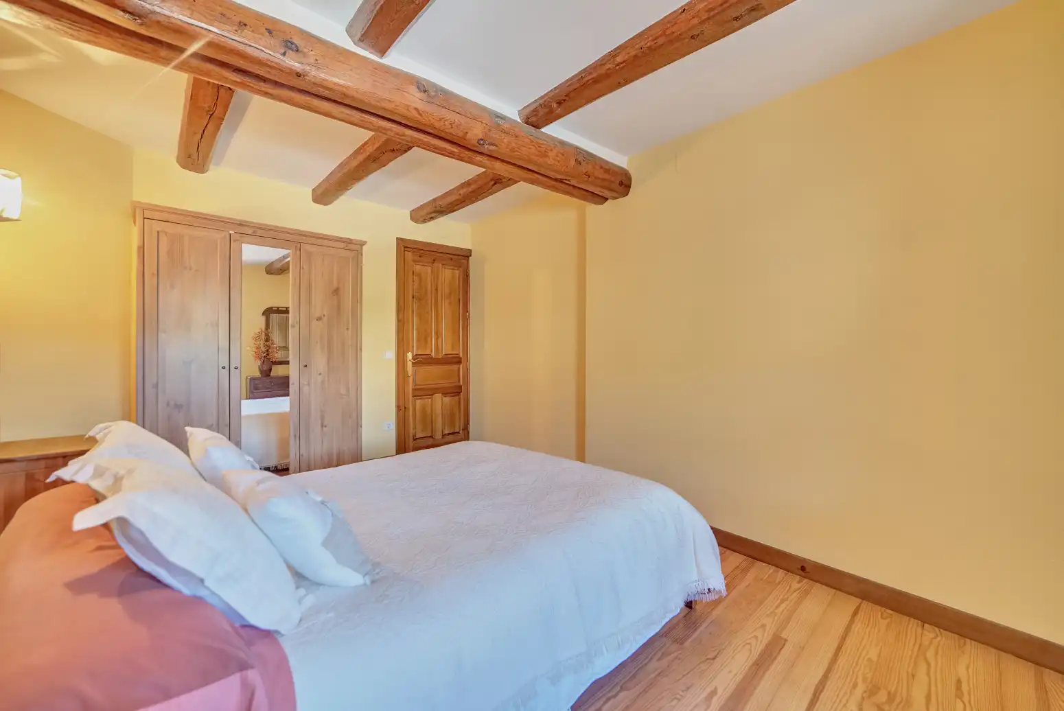 Bedroom of Detached homes for sale in Liédena  with Heating, Terrace and Storage room