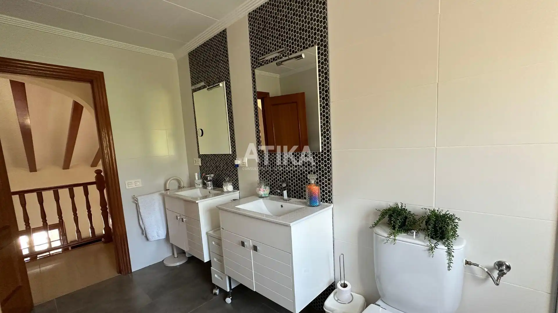 Baño de Casa o chalet en venta en Ontinyent con Aire acondicionado, Calefacción y Jardín privado