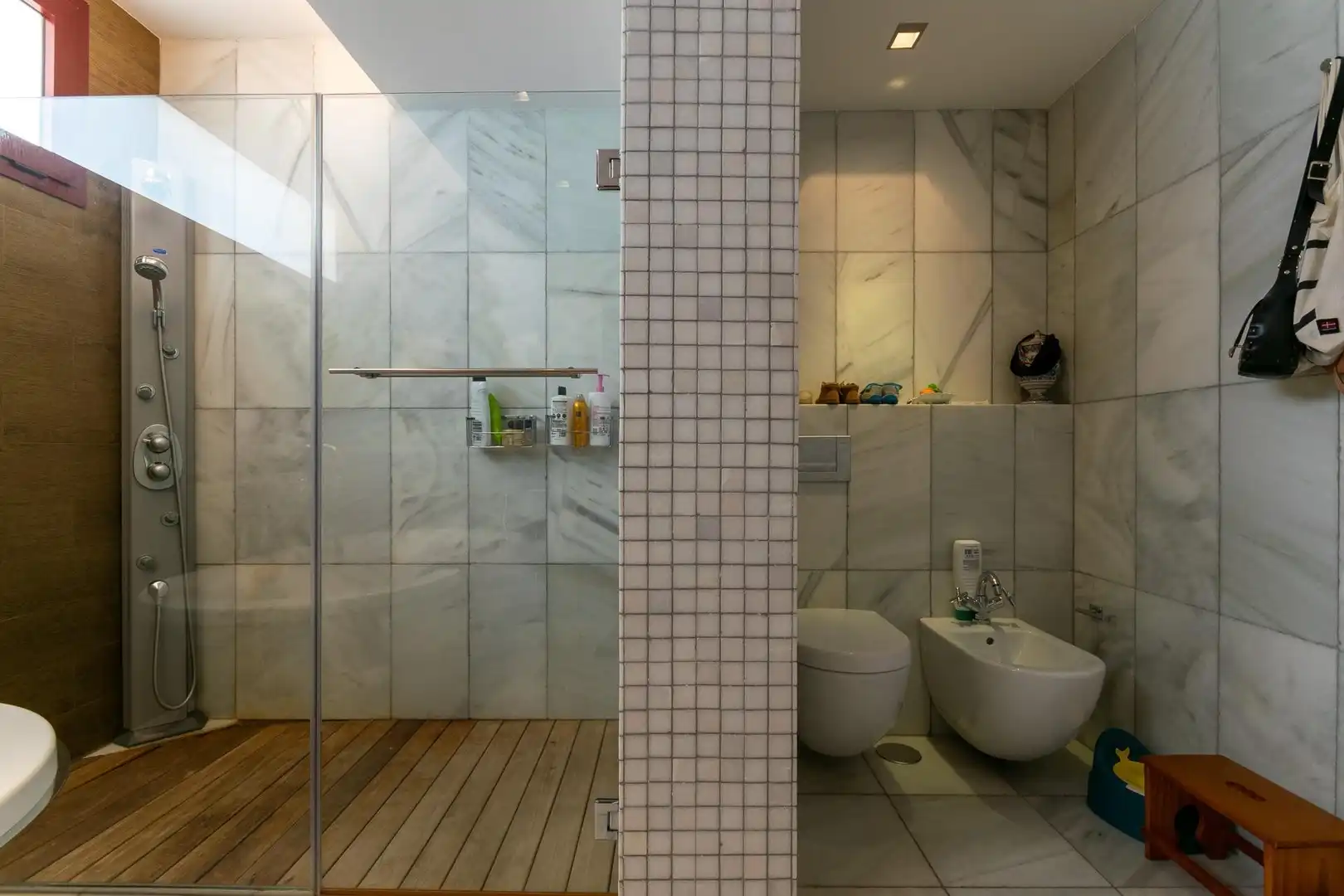 Baño de Casa o chalet en venta en Alicante / Alacant con Aire acondicionado, Calefacción y Jardín privado