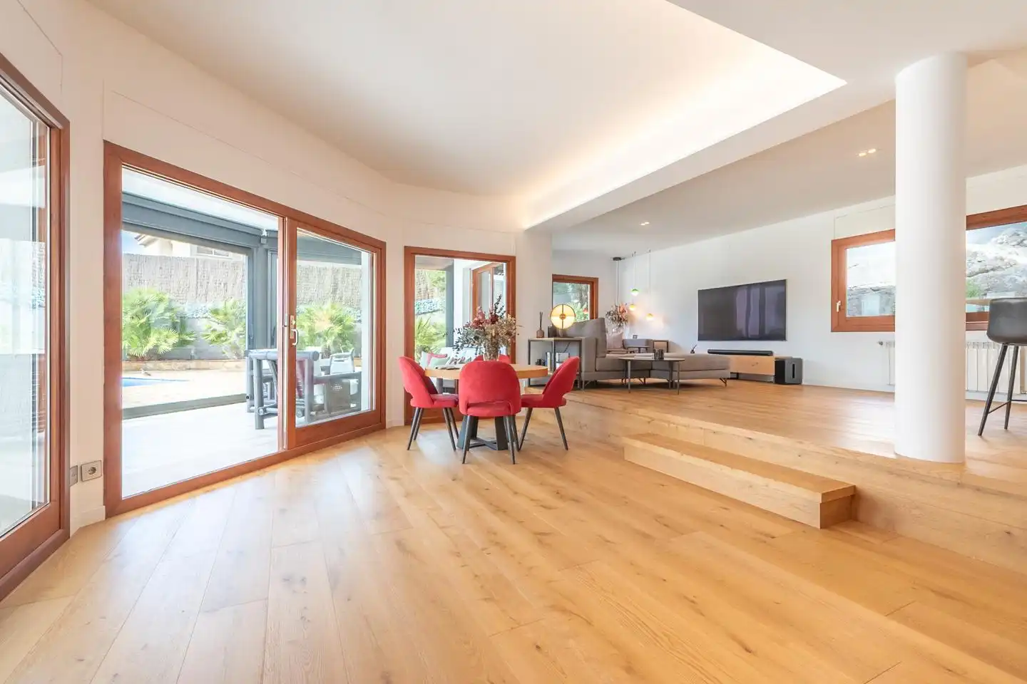 Sala de estar de Casa o chalet en venta en Sitges con Aire acondicionado, Calefacción y Terraza
