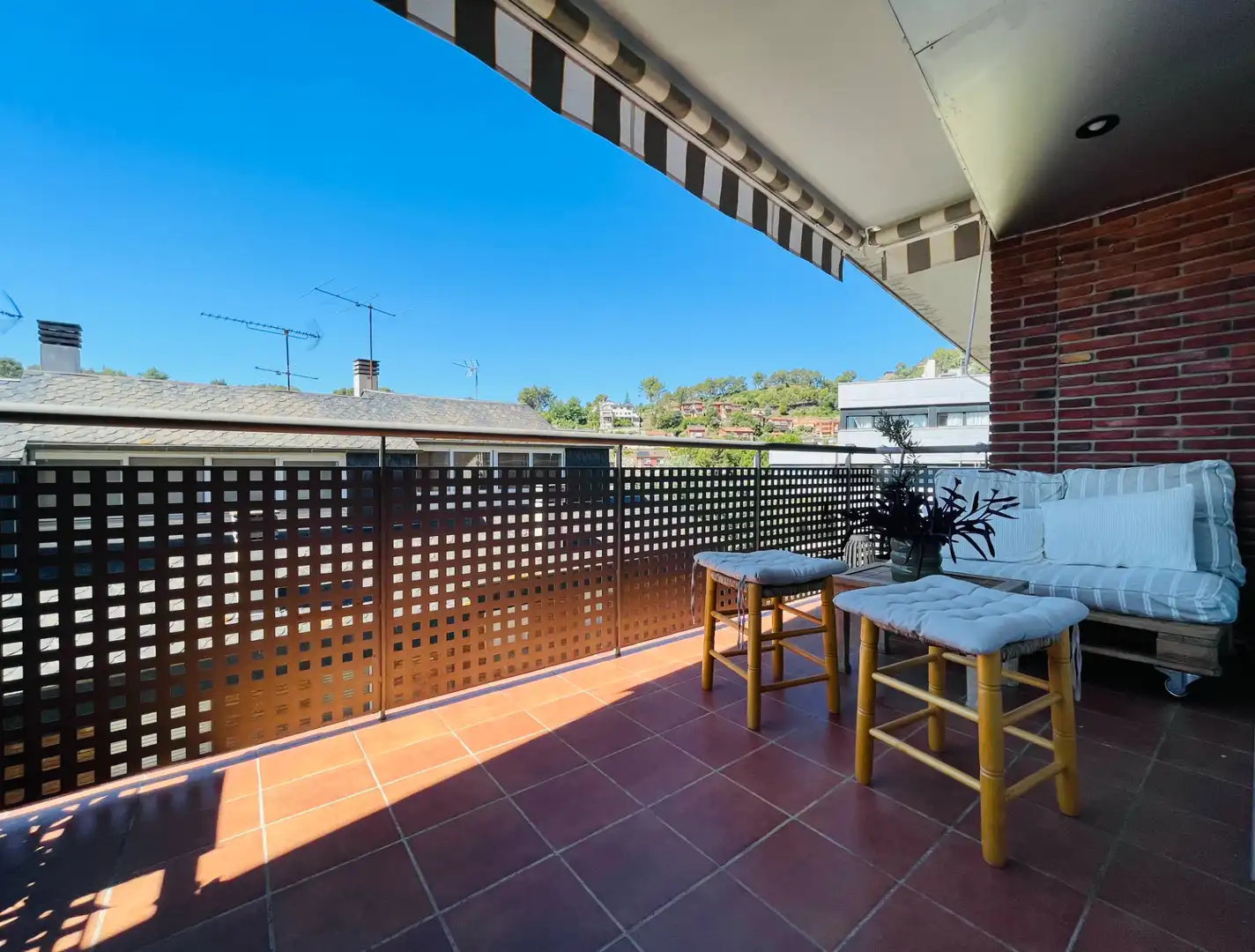 Terraza de Piso de alquiler en Corbera de Llobregat con Calefacción, Parquet y Terraza