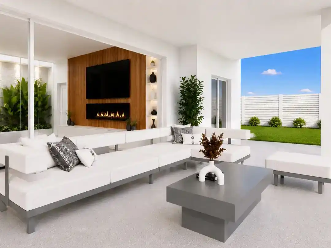 Sala d'estar de Casa o xalet en venda en Mijas amb Aire condicionat i Piscina