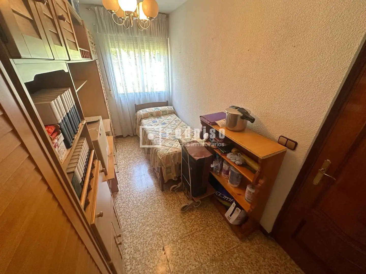 Bedroom of Flat for sale in Madrid  with Heating, Terrace and Storage room