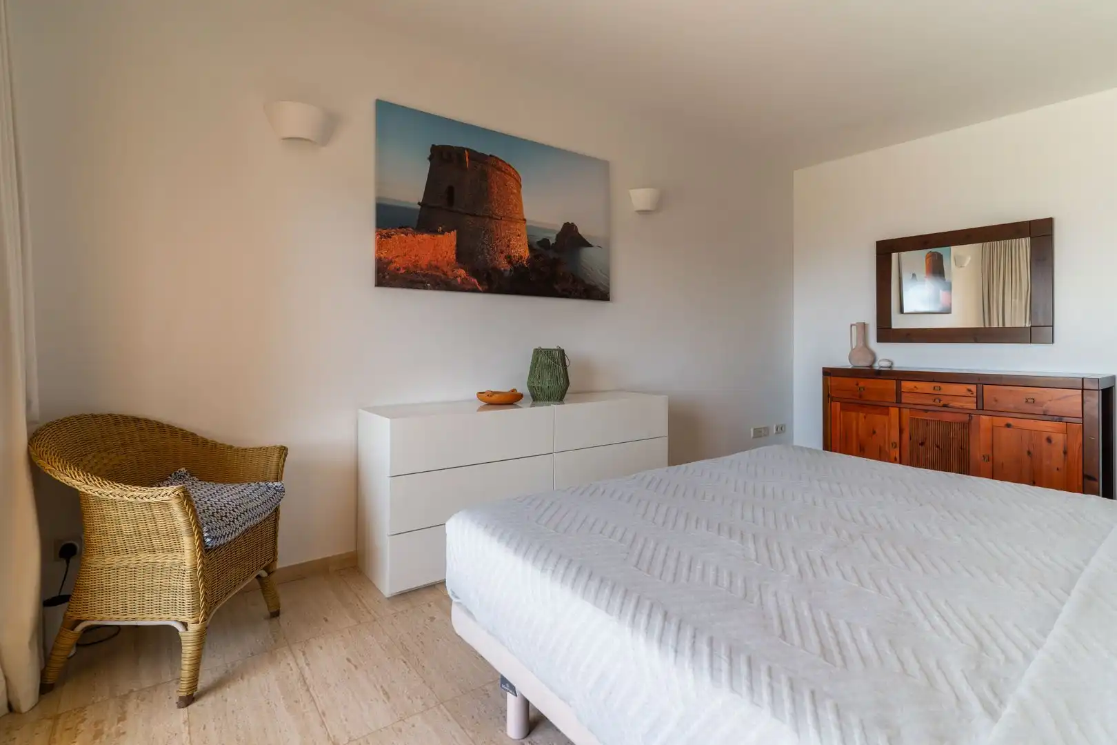 Dormitori de Apartament en venda en Sant Josep de sa Talaia amb Aire condicionat, Calefacció i Terrassa