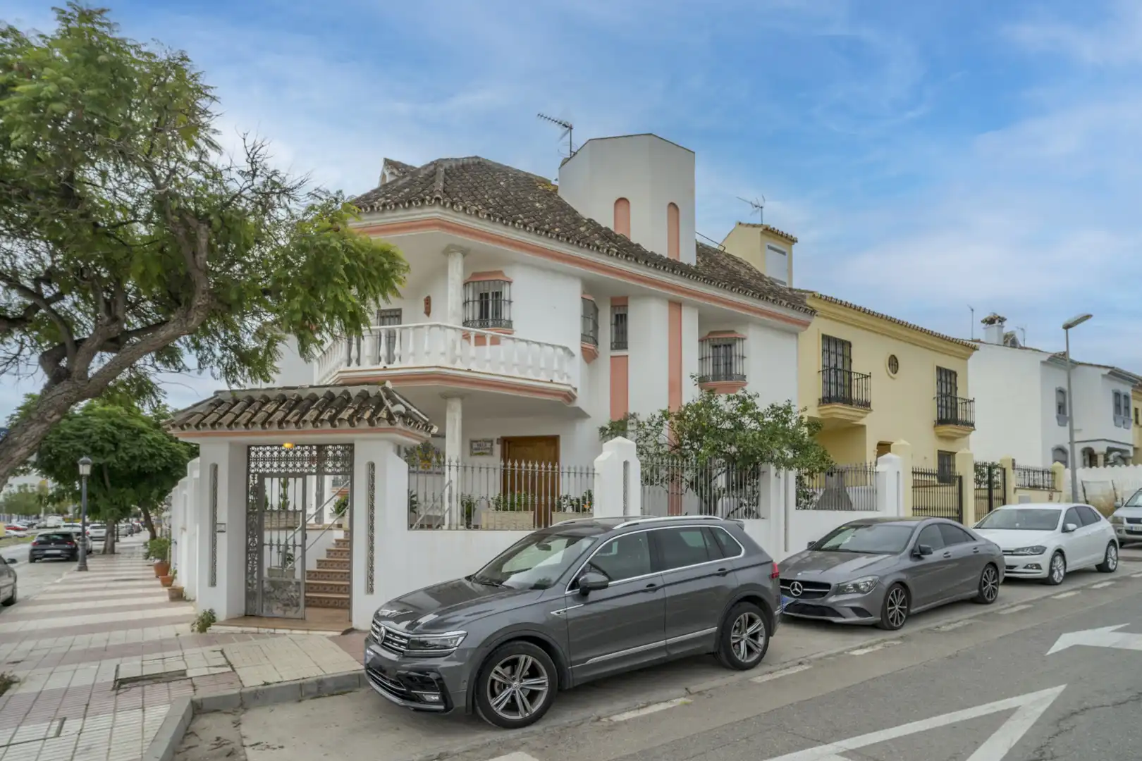 Exterior view of Detached homes for sale in Marbella  with Private garden, Terrace and Furnished