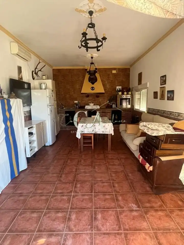 Cocina de Casa o chalet en venta en Puente Genil con Aire acondicionado, Jardín privado y Terraza