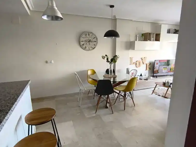 Dining room of Flat for sale in Dénia  with Air Conditioner, Swimming Pool and Furnished