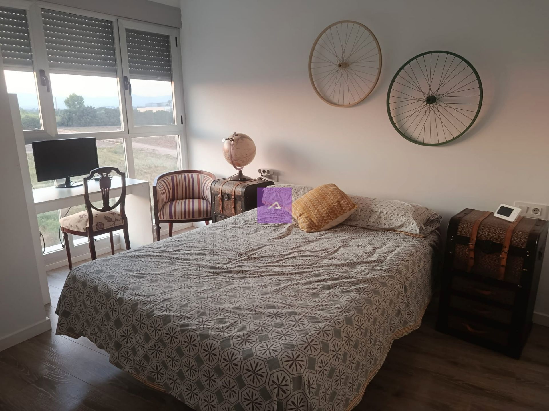 Bedroom of Flat for sale in Vinalesa  with Air Conditioner and Storage room