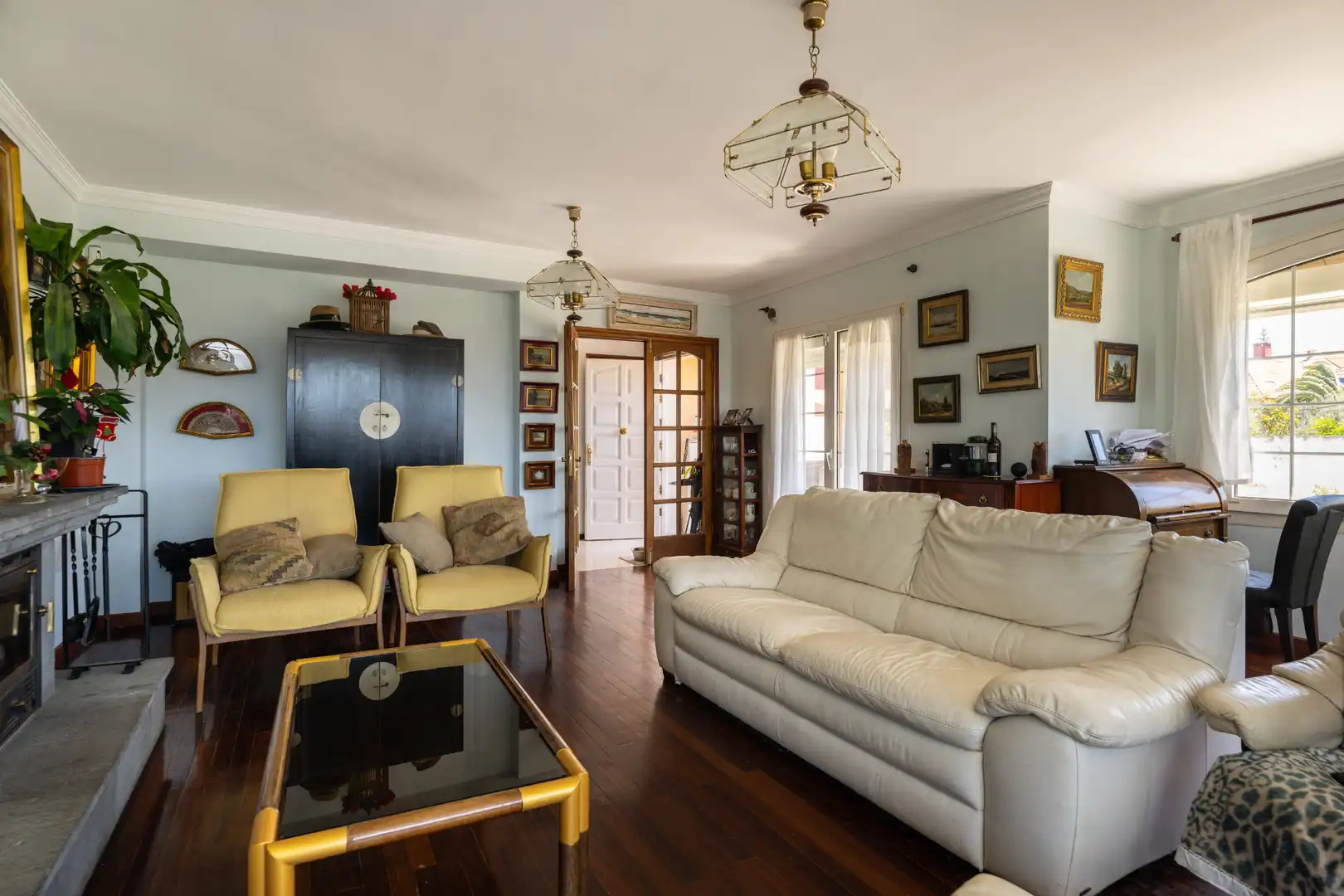 Living room of Houses for sale in Santa Brígida  with Air Conditioner, Heating and Private garden