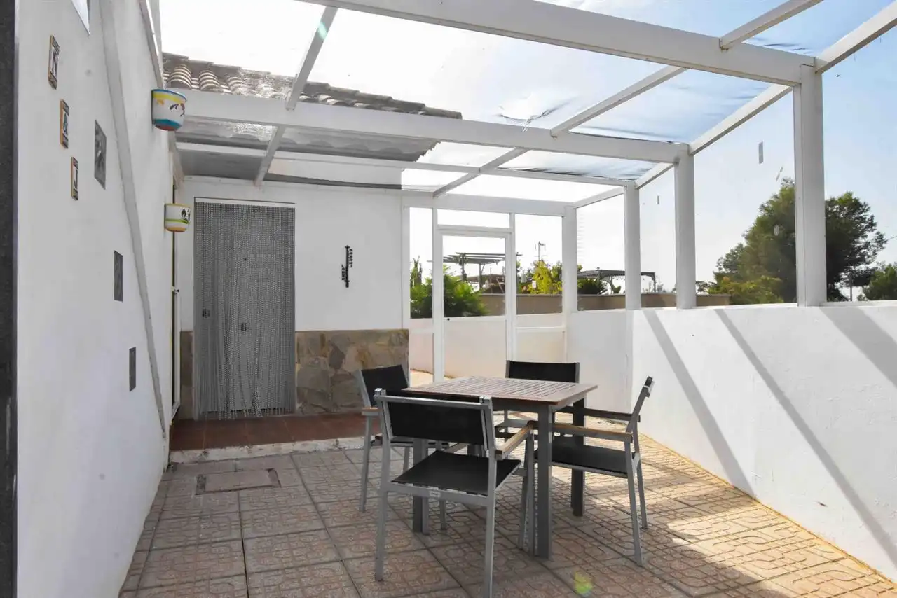 Terraza de Casa o chalet en venta en Huércal-Overa con Aire acondicionado, Piscina y Amueblado
