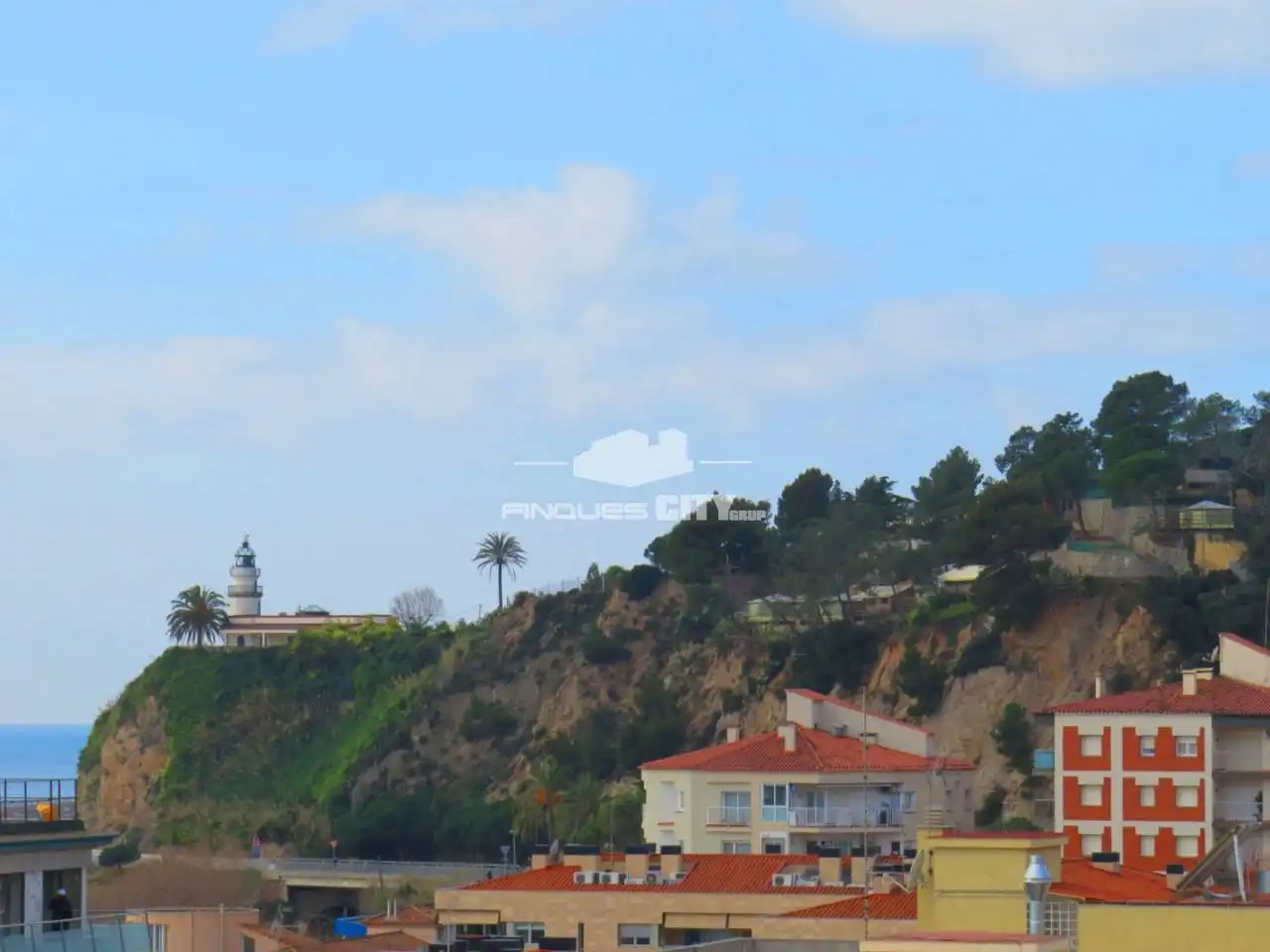 Vista exterior de Piso de alquiler en Calella con Aire acondicionado, Calefacción y Terraza