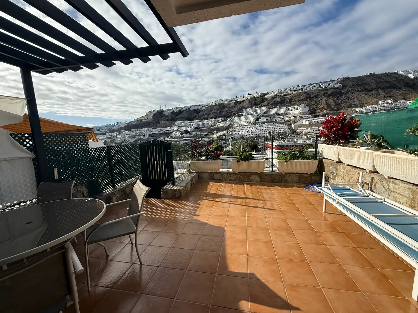 Terrassa de Casa adosada en venda en Mogán amb Jardí privat, Terrassa i Traster