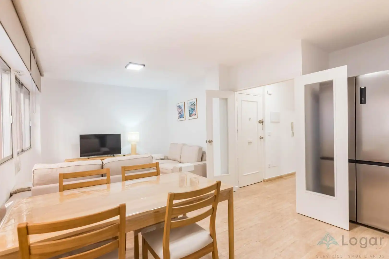 Dining room of Flat for share in Norte
