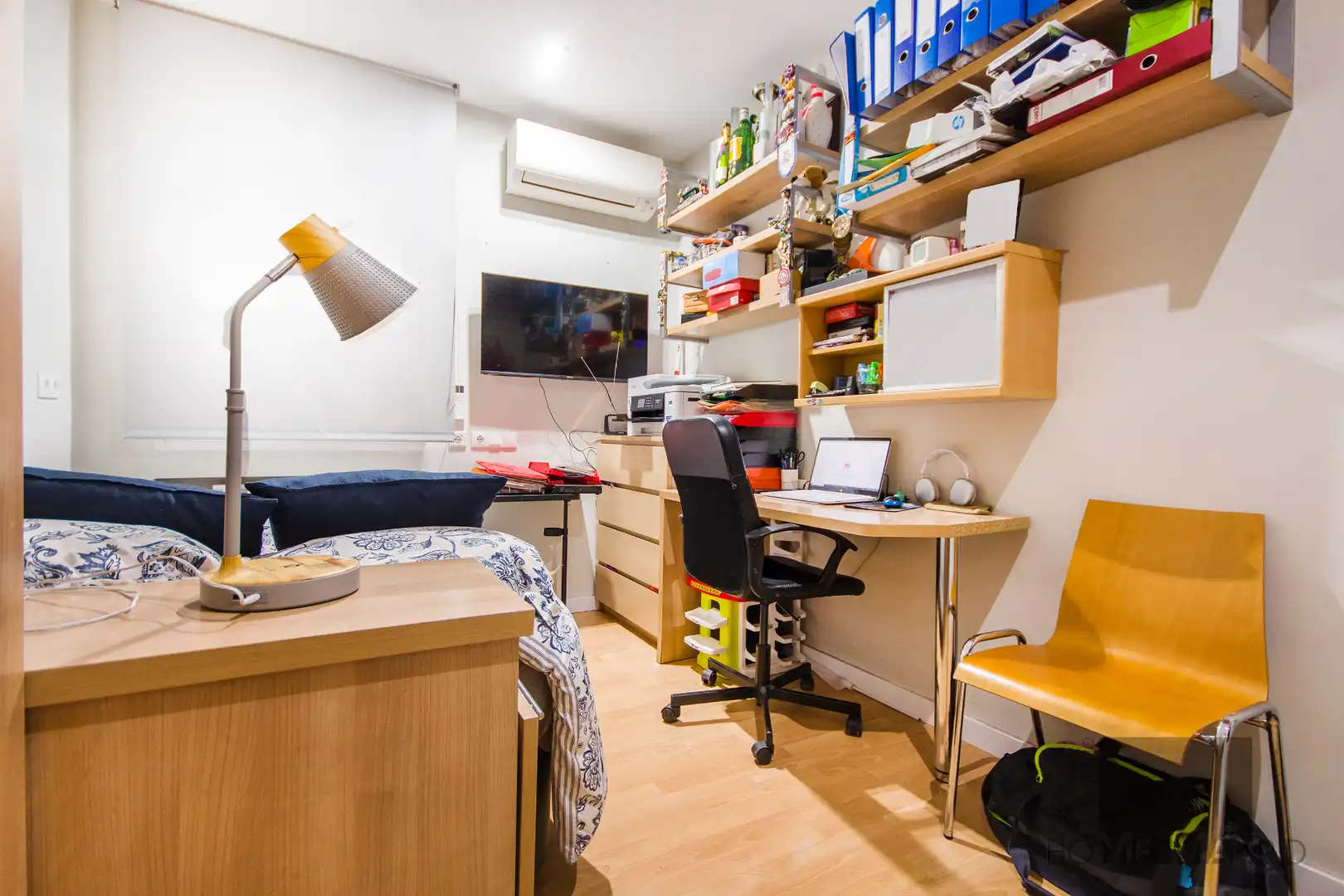 Schlafzimmer von Wohnung zum Verkauf in Madrid mit Klimaanlage und Heizung